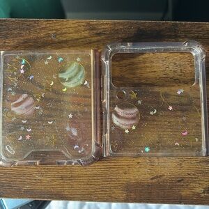 Samsung Galaxy Z Flip 4 clear galaxy case